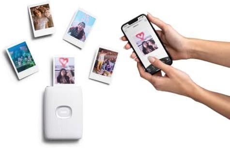 Fujifilm Instax Mini Link 2 Smartphone Printer - Clay White - Image 2