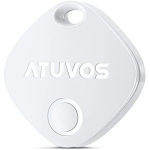 ATUVOS 1 Pack Key Finder, Bluetooth Tracker Pairs with Apple Find My (iOS Only)