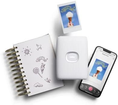 Fujifilm Instax Mini Link 2 Smartphone Printer - Clay White - Image 3
