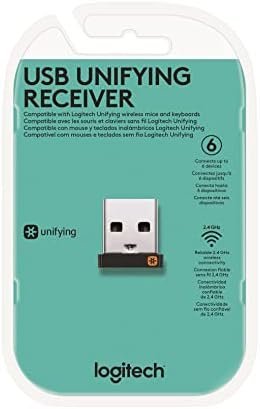 Logitech Unifying Receiver, 2.4 GHz Wireless Technology, USB Plug Compatible - Image 5