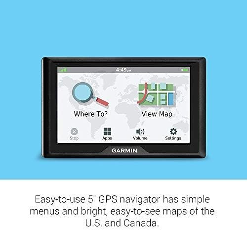 Garmin 010-02036-06 Drive 52, GPS Navigator with 5” Display, Simple On-Screen - Image 4