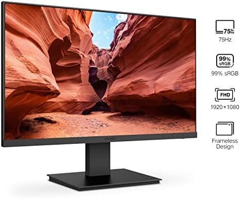 KOORUI 24 Inch Monitor, Full HD 1080p VA LED Computer Monitor, 75Hz FHD 1920 x - Image 2