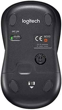 Logitech MK335 Wireless Keyboard and Mouse Combo - Black/Silver - Image 5