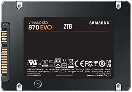 SAMSUNG Electronics 870 EVO 2TB 2.5 Inch SATA III Internal SSD - Image 5
