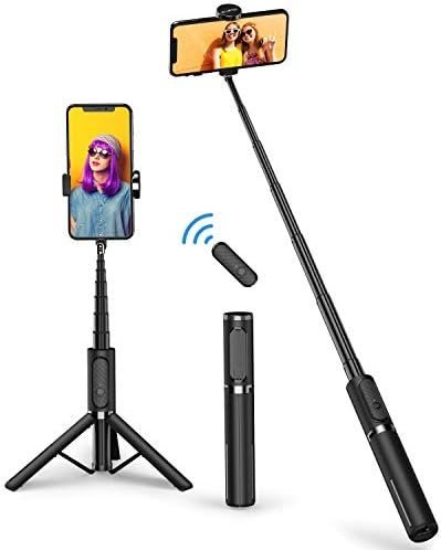 ATUMTEK Selfie Stick Tripod, Extendable 3 in 1 Aluminum Selfie Stick