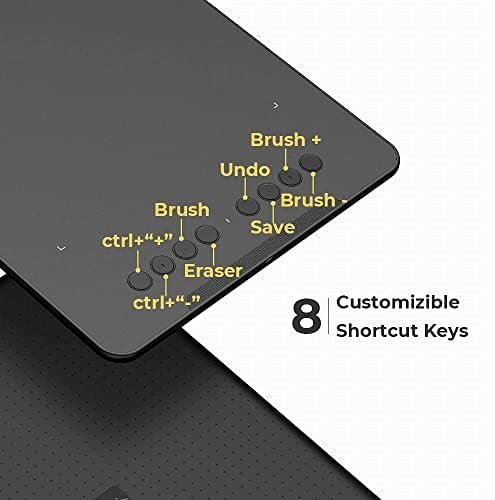 XPPen Deco 01 V2 Graphics Tablet 10x6.25 Inch Drawing Tablet 8192 Levels - Image 4