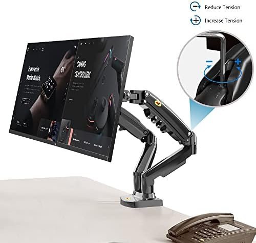 NB North Bayou Dual Monitor Desk Mount Stand Full Motion Swivel Computer Monitor - Image 5