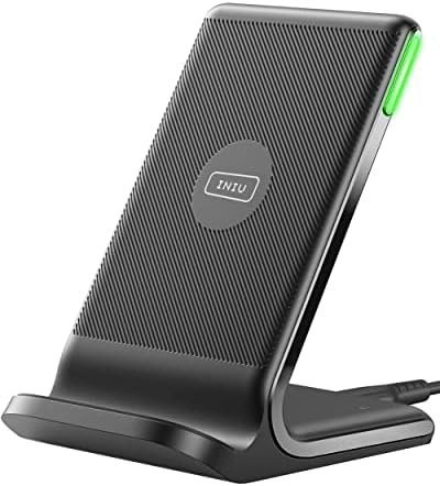INIU Wireless Charger, 15W Fast Wireless Charging Station with Sleep-Friendly - Image 7