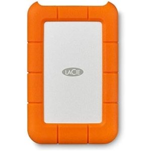 LaCie Rugged Mini 2TB External Hard Drive Portable HDD - USB 3.0/ 2.0