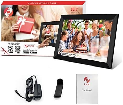 FRAMEO 10.1 Inch Smart WiFi Digital Photo Frame 1280x800 IPS LCD Touch Screen - Image 9