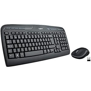 Logitech Wireless Desktop MK320 2.4GHz Wireless Keyboard French 920-002840