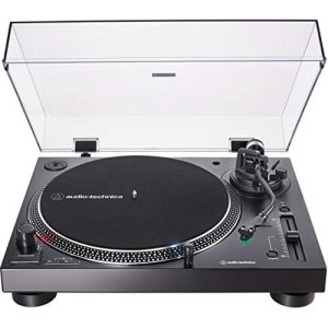 Audio-Technica AT-LP120XUSB-BK Direct-Drive Turntable (Analog & USB), Fully
