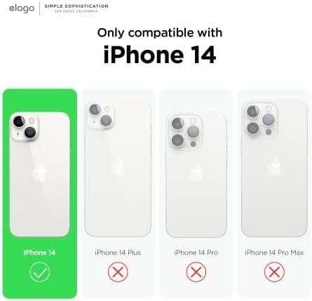 elago Compatible with iPhone 14 Case, Liquid Silicone Case, Full Body Protective - Image 2