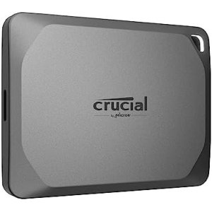 Crucial X9 Pro 1TB Portable SSD - Up to 1050MB/s Read and Write