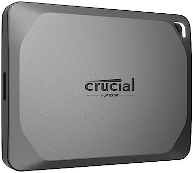Crucial X9 Pro 1TB Portable SSD - Up to 1050MB/s Read and Write