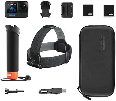 GoPro HERO12 Black + Accessories Bundle, Includes Handler + Head Strap 2.0 + - Image 2