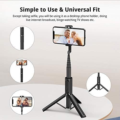 ATUMTEK Selfie Stick Tripod, Extendable 3 in 1 Aluminum Selfie Stick - Image 6