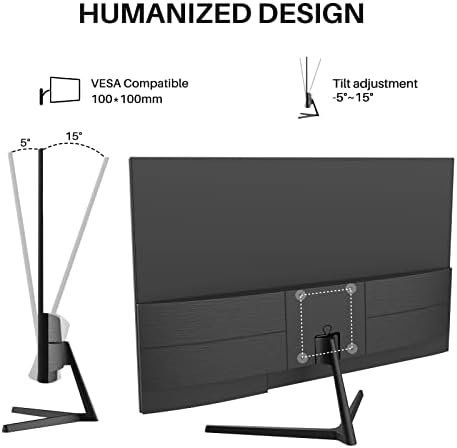 SANSUI Computer Monitors 27 inch 100Hz IPS USB Type-C FHD 1080P HDR10 Built-in - Image 8