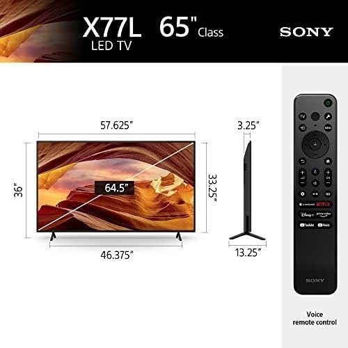 Sony 65 inch X77L LED 4K Ultra HD HDR Smart Google TV - Image 5