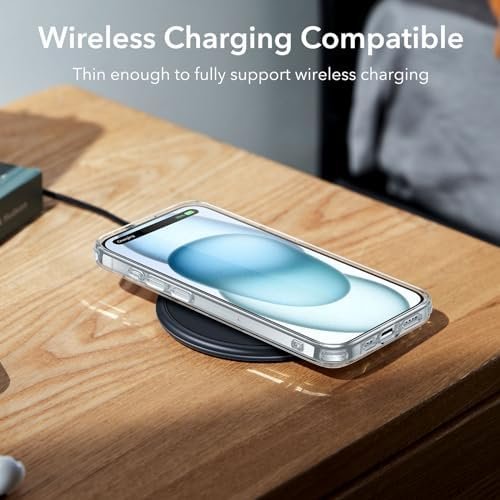 ESR Clear Case for iPhone 15 Case, Shockproof Thin Cover, Yellowing-Resistant - Image 7