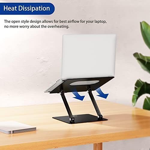 BESIGN LS10 Aluminum Laptop Stand, Ergonomic Adjustable Notebook Riser Holder - Image 5