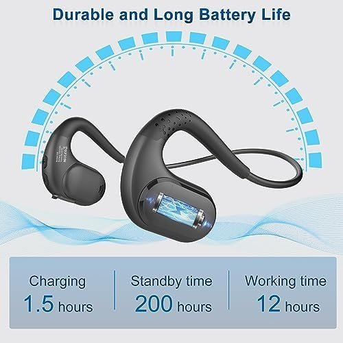 BANIGIPA Bluetooth Headset with Removable Microphone, Noise Cancelling Wireless - Image 5