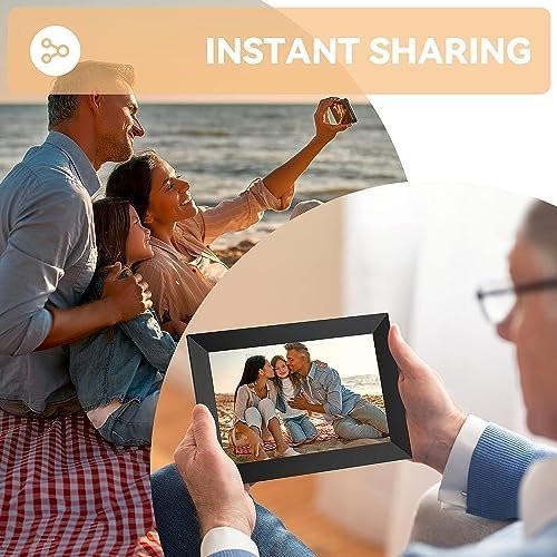 UCMDA Digital Photo Frame - 10.1 inch Smart WiFi Cloud Digital Picture Frame - Image 4