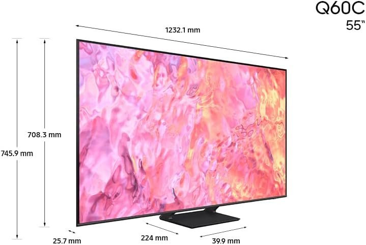 SAMSUNG 55-Inch Class QLED 4K Q60C Series Quantum HDR, Object Tracking Sound - Image 6