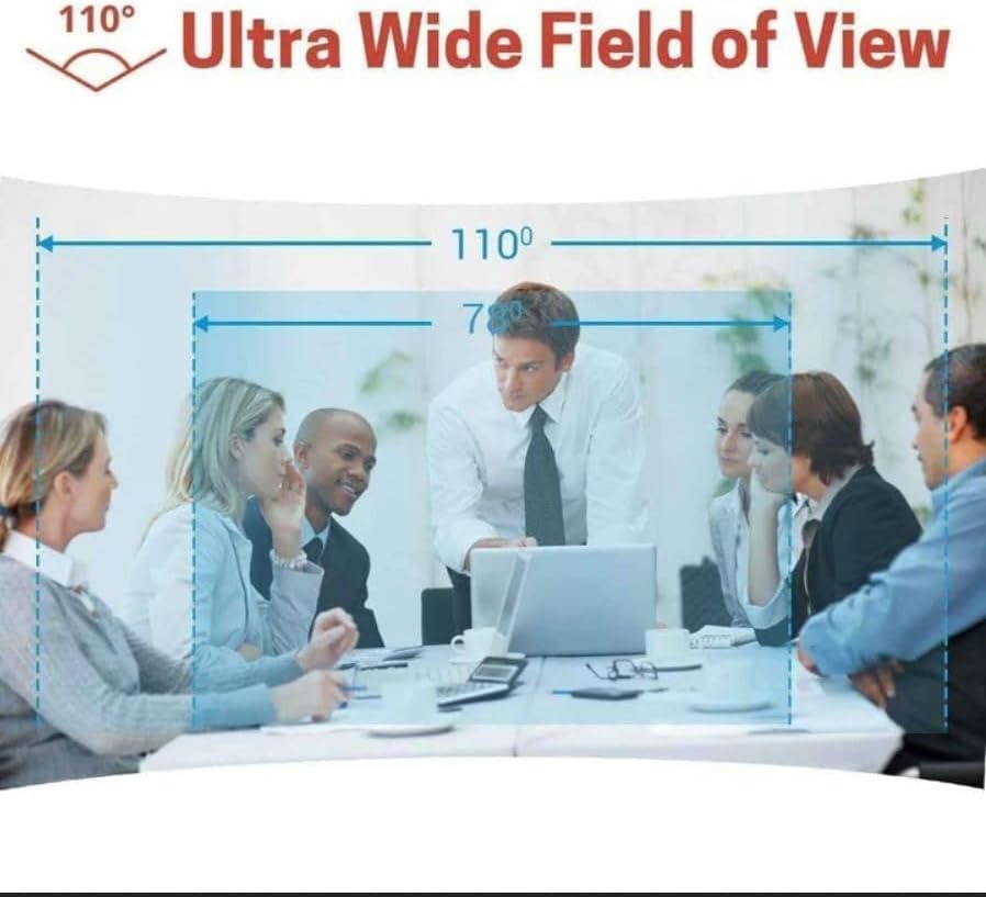 NexiGo N60 1080P Webcam with Microphone, Adjustable FOV, Zoom, Software Control - Image 9