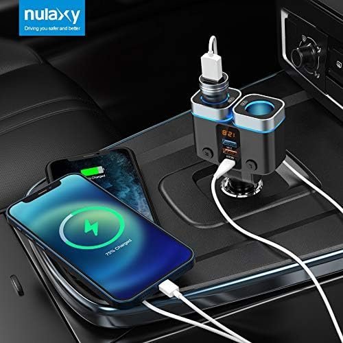 Nulaxy 150W Cigarette Lighter Adapter, 2 Sockets Cigarette Lighter Splitter - Image 7