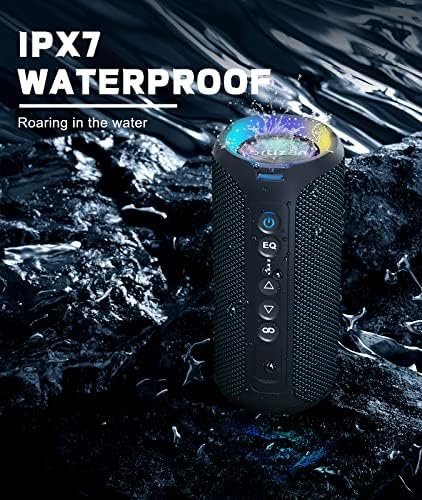 Bluetooth Speakers, Ortizan 40W Loud Stereo Portable Speaker, IPX7 Waterproof - Image 3