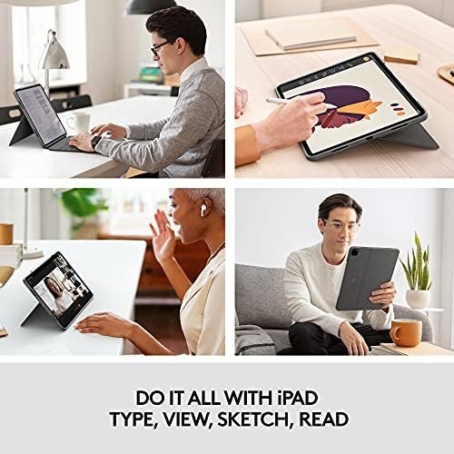 Logitech Combo Touch iPad Pro 12.9-inch (5th, 6th gen - 2021, 2022) Keyboard - Image 2