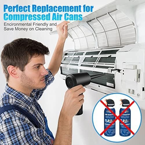 Compresed Air Duster, 65000RPM Electric Cordless Air Duster Keyboard Cleaner - Image 3