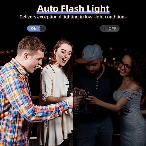 Upgraded 4K Digital Camera with Leather Case, 48MP Vlogging Cameras - Image 6