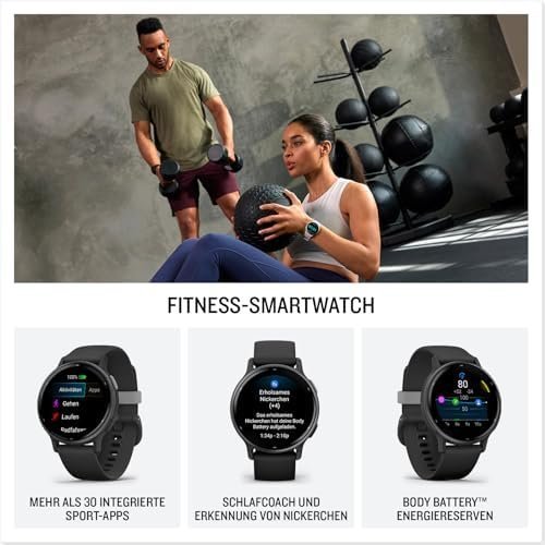 Garmin vívoactive 5, Health and Fitness GPS Smartwatch, AMOLED Display - Image 2