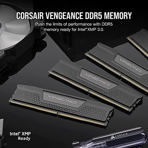 CORSAIR VENGEANCE DDR5 RAM 64GB (2x32GB) 5200MHz CL40 Intel XMP iCUE Compatible - Image 2