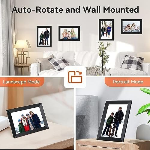 UCMDA Digital Photo Frame - 10.1 inch Smart WiFi Cloud Digital Picture Frame - Image 6