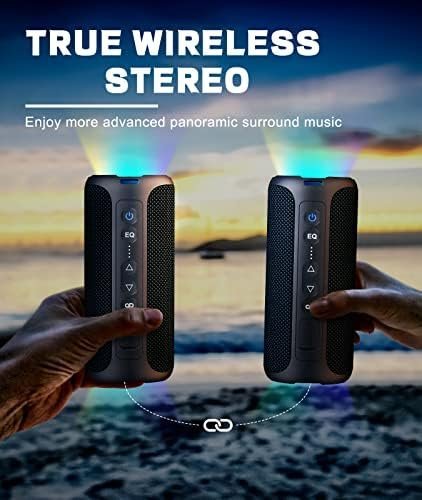 Bluetooth Speakers, Ortizan 40W Loud Stereo Portable Speaker, IPX7 Waterproof - Image 6