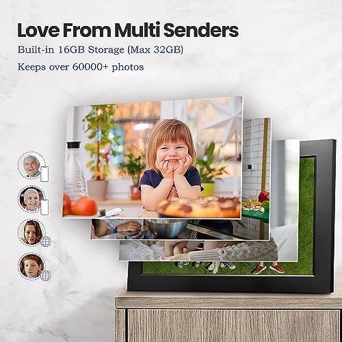 UCMDA Digital Photo Frame - 10.1 inch Smart WiFi Cloud Digital Picture Frame - Image 5