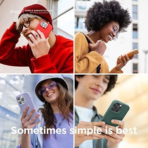 elago Compatible with iPhone 14 Case, Liquid Silicone Case, Full Body Protective - Image 3