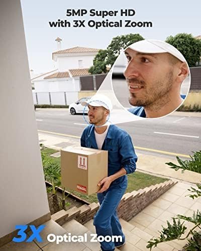 REOLINK E1 Outdoor Plug-in WiFi Security Camera, 5MP HD PTZ Camera for Home - Image 5