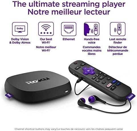 Roku Ultra LT (4K/HDR/HD) Streaming Player with Enhanced Voice Remote - Image 2