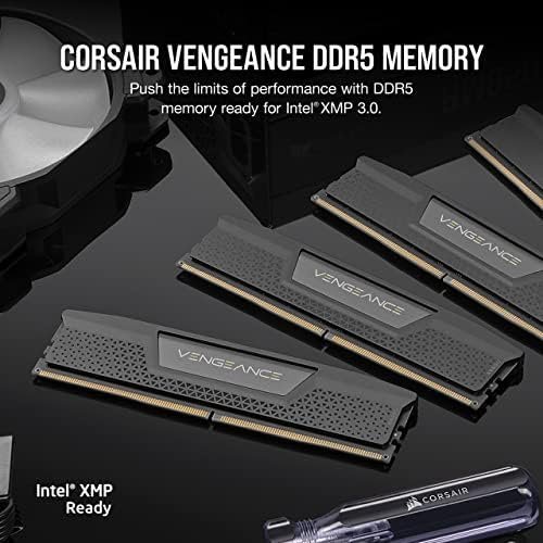 CORSAIR VENGEANCE DDR5 RAM 32GB (2x16GB) 6000MHz CL36 Intel XMP iCUE Compatible - Image 2