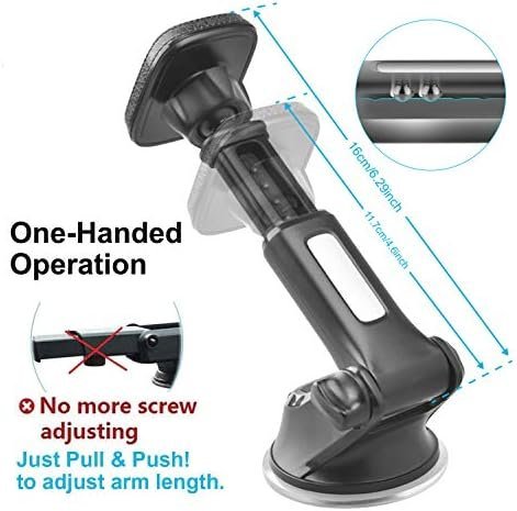APPS2Car Magnetic Phone Car Mount, Universal Dashboard Windshield - Image 5