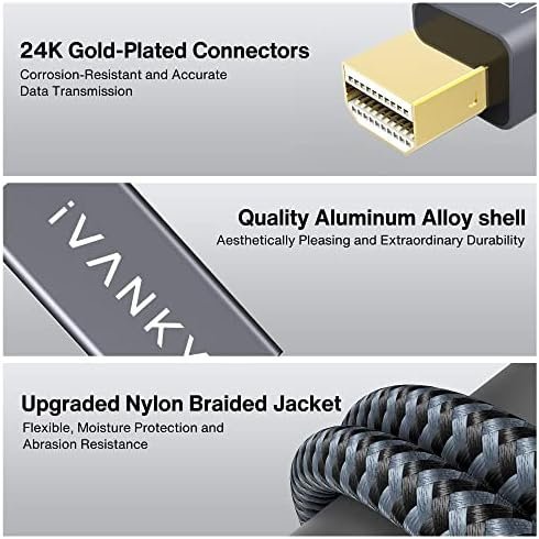 IVANKY Mini DisplayPort to HDMI Adapter, Mini DP(Thunderbolt) to HDMI Adapter - Image 2