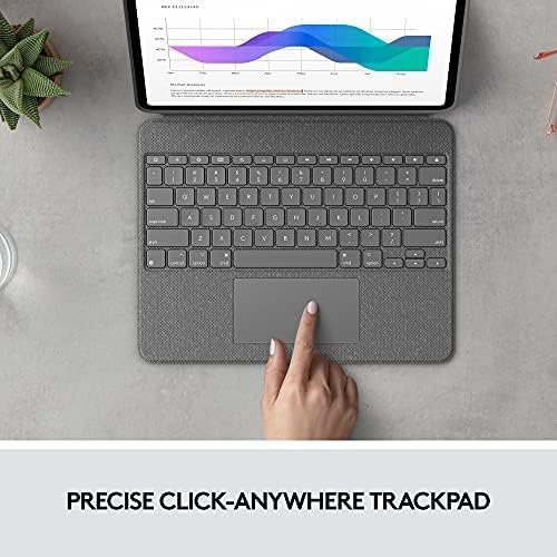 Logitech Combo Touch iPad Pro 12.9-inch (5th, 6th gen - 2021, 2022) Keyboard - Image 4