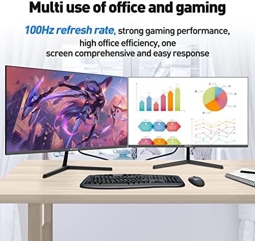 SANSUI Computer Monitors 27 inch 100Hz IPS USB Type-C FHD 1080P HDR10 Built-in - Image 5