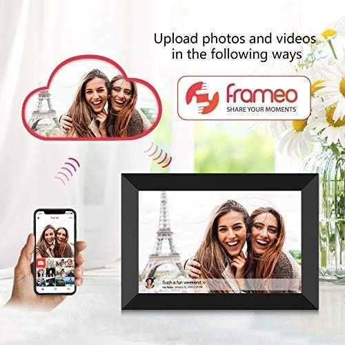 FRAMEO 10.1 Inch Smart WiFi Digital Photo Frame 1280x800 IPS LCD Touch Screen - Image 2